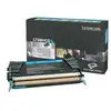 Image de Lexmark cartouche de toner cyan d'origine à rendement élevé pour C736, X736, X738 - C736H1CG