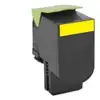 Image de Lexmark - jaune cartouche de toner d'origine - 80C2HYE