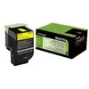 Image de Lexmark - jaune cartouche de toner d'origine - 80C2XYE