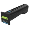 Image de Lexmark - à rendement élevé - cyan - originale - cartouche de toner - LCCP, Entreprise Lexmark - 82K2HCE