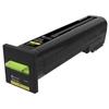 Image de Lexmark - à rendement extrêmement élevé - jaune - originale - cartouche de toner - LCCP, LRP, Entreprise Lexmark - 82K2XYE