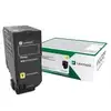 Image de Lexmark cartouche de toner d'origine jaune 10000 pages pour CX727/728 - 75B20Y0