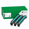 Image de Pack original de 3 unités de photoconducteurs cyan, magenta, jaune 87000 pages Lexmark pour CX930, 931 et XC9325, 9335 - 85D0Q00