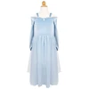 Image de Robe de princesse velours elsa 7-8 ans