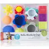Image de Coffret sensoriel balls blocks & cups (16 pièces)