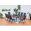 Image de Rimini table de jardin et 8 chaises en aluminium