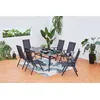 Image de Rimini table de jardin et 6 chaises en aluminium
