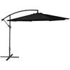 Image de Parasol déporté oahu rond 3m de diamètre noir