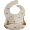 Image de Bavoir à poche en silicone rainbows