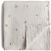 Image de Maxi lange en coton bio rainbows (120 x 120 cm)