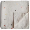 Image de Maxi lange en coton bio dinosaure (120 x 120 cm)