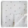 Image de Maxi lange en coton bio sparrows (120 x 120 cm)