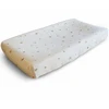 Image de Housse de matelas à langer en coton bio rainbows (72 x 48 cm)