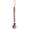Image de Attache sucette eva pale taupe