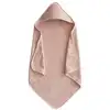Image de Cape de bain en coton bio blush