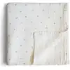 Image de Maxi lange en coton bio couronne (120 x 120 cm)
