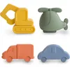 Image de Lot de 4 jouets de bain vehicules