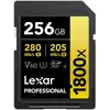 Image de Lexar carte sdxc 256 go 1800x pro 270 mos classe 10 uhs-ii u3