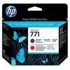 Image de HP Tête d'impression noire à finition mate/rouge chromatique d'origine - CE017A