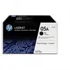 Image de HP pack de deux cartouches de toner d'origine noir 05A 2300pages - CE505D