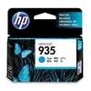 Image de HP 935 cartouche d'encre Cyan pour Officejet 6812, 6815, 6820, Officejet Pro 6230, 6230 ePrinter, 6830, 6835 d'origine - 400 Pages - C2P20AE#BGX