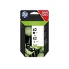 Image de HP 62 Twin Pack - pack de 2 - noir, tricolore à base de colorant cartouche d'encre d'origine - N9J71AE#301