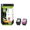 Image de HP 62 Twin Pack - pack de 2 - noir, tricolore à base de colorant cartouche d'encre d'origine - N9J71AE