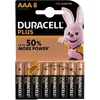 Image de Duracell Plus Power - Batterie 8 x AAA - Alcaline