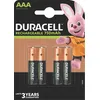 Image de Duracell AAA (4pcs) Batterie rechargeable Hybrides nickel-mÃ©tal (NiMH)