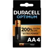 Image de Duracell Optimum - Batterie 4 x type AA - Alcaline