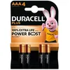 Image de Duracell Plus Power Boost Pile LR3 (AAA) alcaline(s) 1.5 V 4 pc(s)