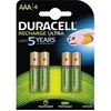 Image de Duracell StayCharged AAA (4pcs) Batterie rechargeable Hybrides nickel-mÃ©tal (NiMH)