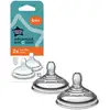 Image de Tommee Tippee Tétine anti-colique avancée Closer To Nature, débit rapide, 6 mois et plus, 2 pièces