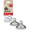 Image de Tommee Tippee Tétine anti-colique Natural Start pour biberon, tétine épaisse, 6 mois et plus, 2 pièces