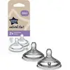 Image de Tommee Tippee Tétine anti-colique Natural Start à débit lent pour biberon de 0 mois et plus, 2 pièces
