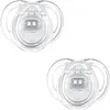 Image de Sucette Closer To Nature Any Time Silicone Tommee Tippee 0-6m 2 Uds