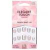 Image de Kits manucure Elegant Touch  French Bare Nails With Glue Square 144-xs P31090882