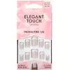 Image de Touche élégante naturale ongles français 126 courts