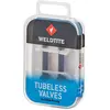 Image de Boîte de 2 valves de pneu tubeless P2R Presta Weldtite 55 mm