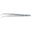 Image de C.K. T2314 Pince brucelle de prÃ©cision pointue, courbÃ©e, fine 150 mm