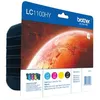 Image de Brother LC-1100HYVALBP - 4 couleurs - Cartouche d'encre - Grande capacité - Multipack