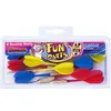 Image de Harrows - FUN DARTS - Lot de 9 flÃ©chettes de base colorÃ©es - pointes acier