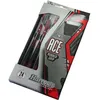 Image de Jeu de 3 flÃ©chettes acier ACE Rubber Grip - rouge et noir - 24g - gR