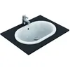 Image de Ideal Standard - Connect - Lavabo EncastrÃ© 620x175x410 Mm, Avec DÃ©versoir, Blanc E504901