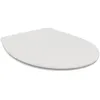 Image de Abattant universel ULYSSE blanc - charniÃ¨re inox