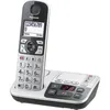 Image de Panasonic KX-TGE520GS TÃ©lÃ©phone DECT Identification de l'appelant Noir et Argent