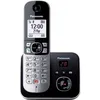 Image de TÃ©lÃ©phone Fixe sans fil Solo Panasonic KX TG6861 Noir et Argent