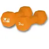Image de Haltère hexagonal recouverts de néoprène UFE (x2) Orange 2x3 kg UFW034