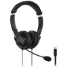 Image de Kensington Hi-Fi USB-C Headphones with Mic - Micro-casque - sur-oreille - filaire - USB-C - noir