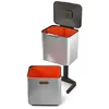 Image de Poubelle De Tri SÃ©lectif Totem 60l Inox